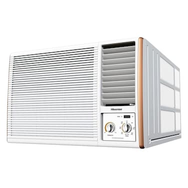 Hisense - Window Air Conditioner 18000 BTU,Cold Only, Rotary, White (HW18CA23)