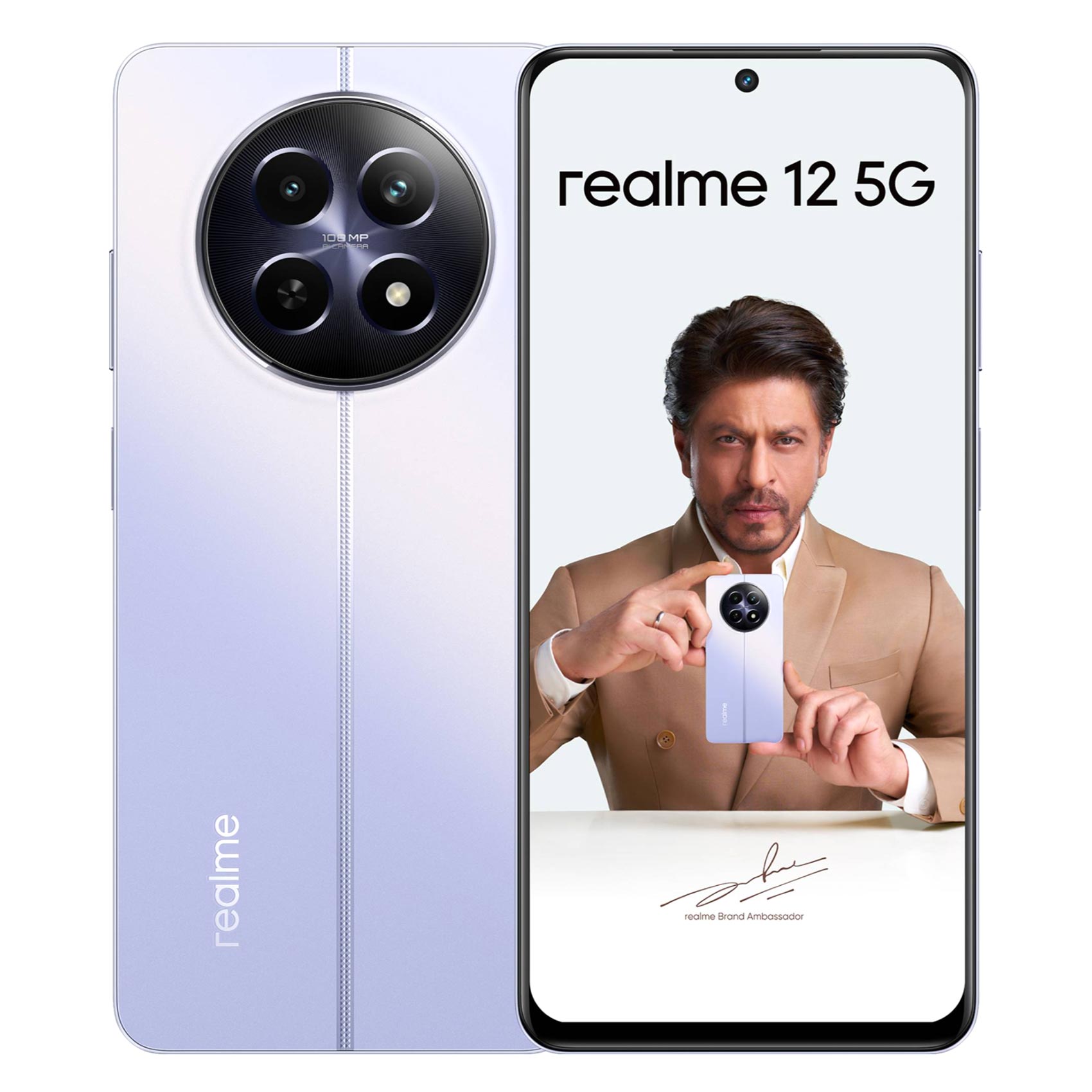 Buy Realme 12 8GB 256GB 5G Dual SIM Smartphone 6.72 Inch Purple