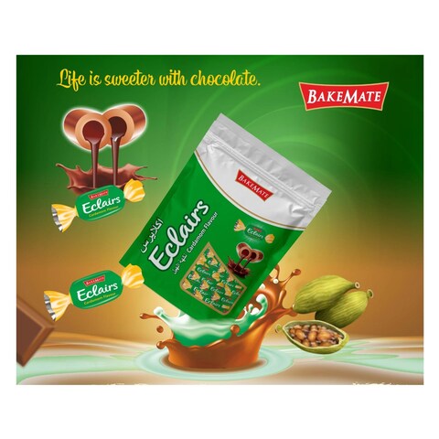 BakeMate Eclairs Candy with Cardamom Flavour (Elaichi) 500g
