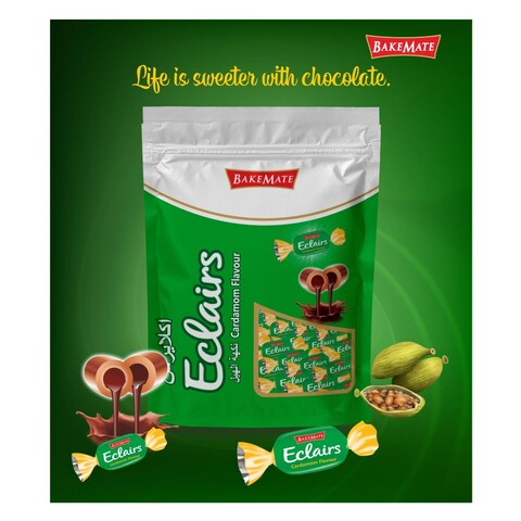 BakeMate Eclairs Candy with Cardamom Flavour (Elaichi) 500g