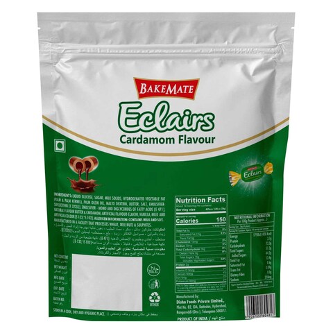 BakeMate Eclairs Candy with Cardamom Flavour (Elaichi) 500g