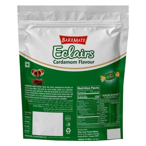 BakeMate Eclairs Candy  with Cardamom Flavour (Elaichi) 1000g