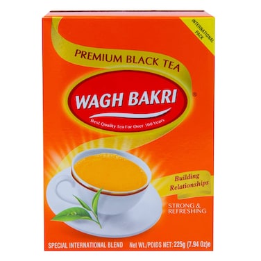واغ بكري أكياس شاي أسود فاخرة 225 جرام