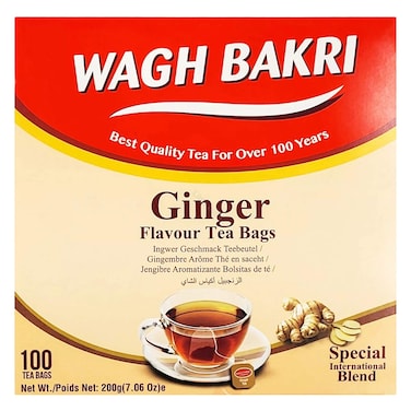 Wagh Bakri Ginger Tea Bags 200g