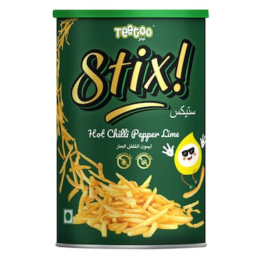 Teetoo Potato Stix Pepper Lime 35g