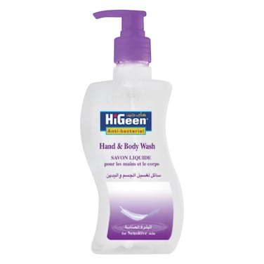 Higeen - Hand &amp; Body Wash Sensitive 300ml