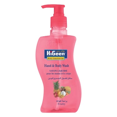هايجين غسول يدين وجسم برائحة فواكه 500 مل