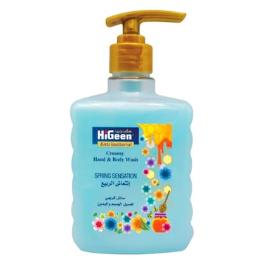 Higeen - Creamy Hand &amp; Body Wash Spring Sensation 500ml