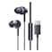باسوس - سماعة رأس سلكية Encok CZ11 Type-C، سماعة أذن داخل الأذن بمنفذ USB-C مع ميكروفون - أسود