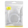 Baseus Pudding Series USB-C To USB-C Data Sync And Charging Cable 100W 1.2m White