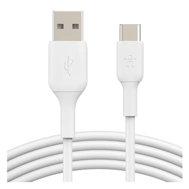 Belkin Boost Charge USB-C To USB-A Cable White