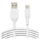 Belkin Boost Charge USB-C To USB-A Cable White