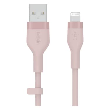 Belkin Boost Charge USB-A To Lightning Data Sync And Charging Cable 1m Pink