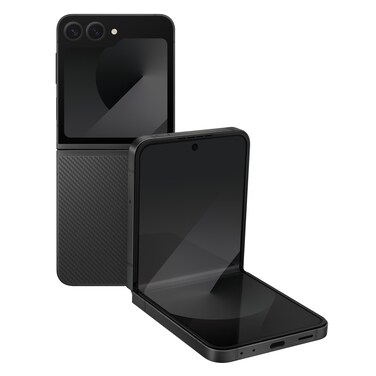 Samsung Galaxy Z Flip 6, 256GB Storage, 12GB RAM, Black