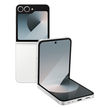 Samsung Galaxy Z Flip 6, 256GB Storage, 12GB RAM, White