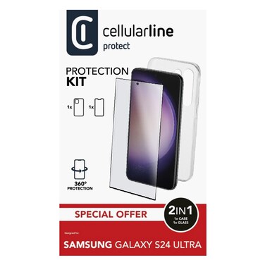 Samsung Kit Case + Glass Galaxy S24 Ultra