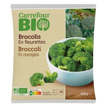 Carrefour Organic Broccoli, 600g