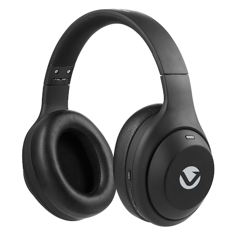 Volkano Soundsweeper Active Noise Cancellation Headphones, Black