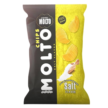 مولتو شيبس ملح 70 جرام