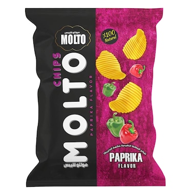Molto Chips Paprika 70g
