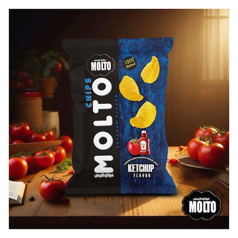 Molto Chips Ketchup 70g