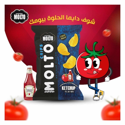 Molto Chips Ketchup 70g