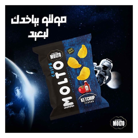 Molto Chips Ketchup 70g