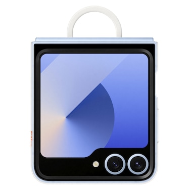 Samsung Clear Case Cover with Ring for Galaxy Flip6 Transparent