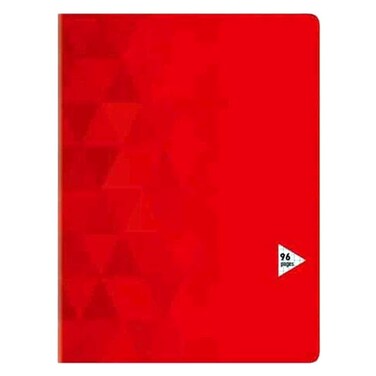 Carrefour Notebook 24x32 cm - 96 Pages - Small Squares (Color Sold at Random)