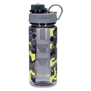 Royalford Water Bottle 600ml Black / Blue