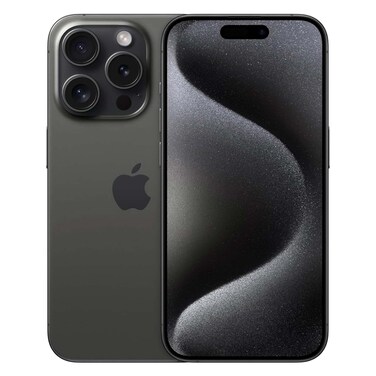 Apple iPhone 15 Pro, 256GB, Black Titanium