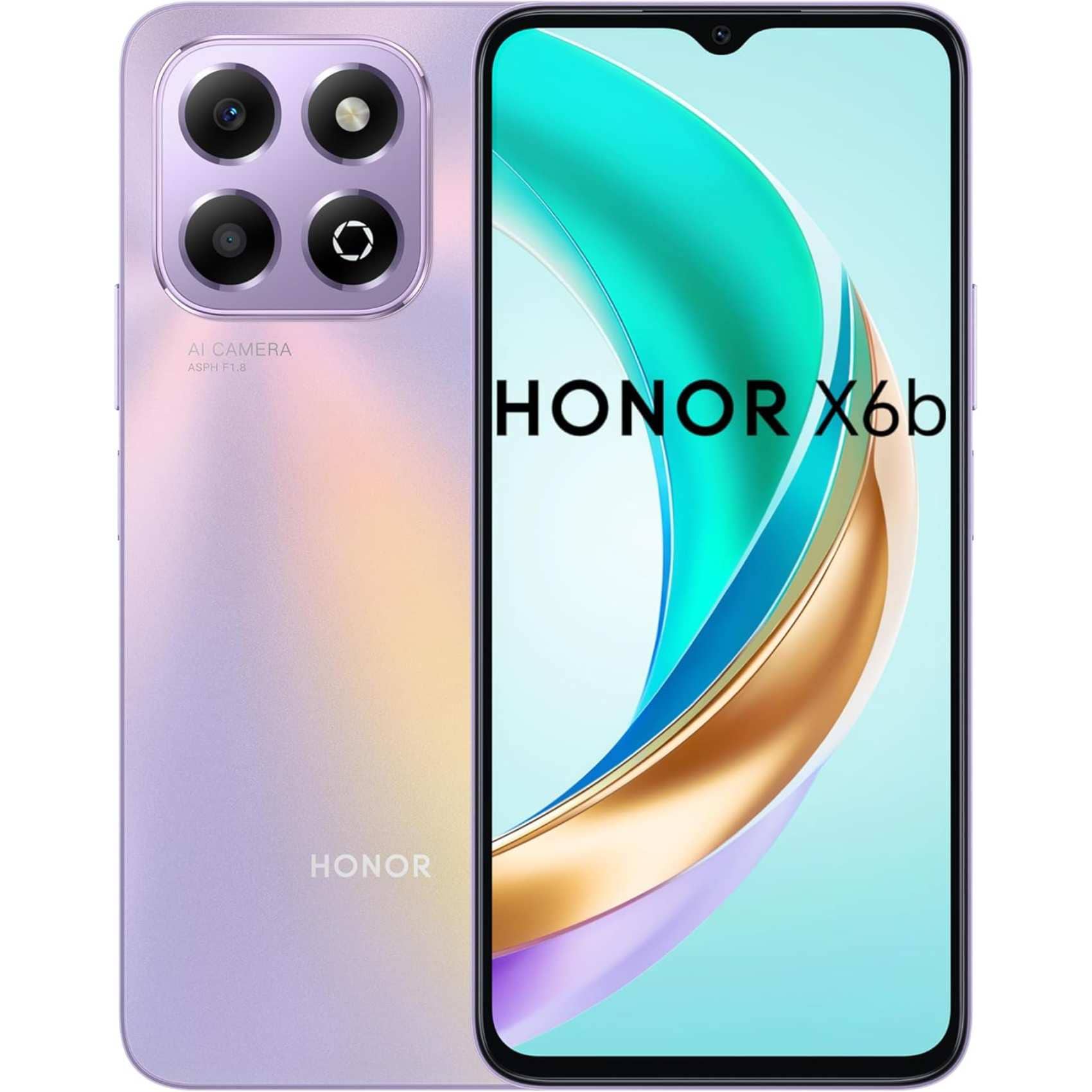 Buy Honor X6b Dual SIM 6GB RAM 256GB 4G Starry Purple Online