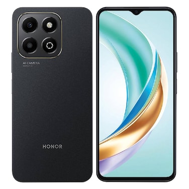 Honor X6B, 128GB Storage, 6GB RAM, 4G, Midnight Black