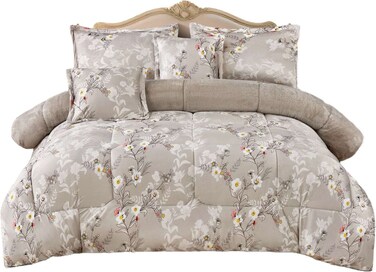 طقم لحاف شتوي 6 قطع مقاس كينج YHPB-A-002