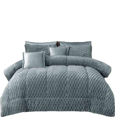 Winter comforter set 6 pieces king size WGR-003