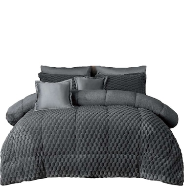 Winter comforter set 6 pieces king size WGR-008