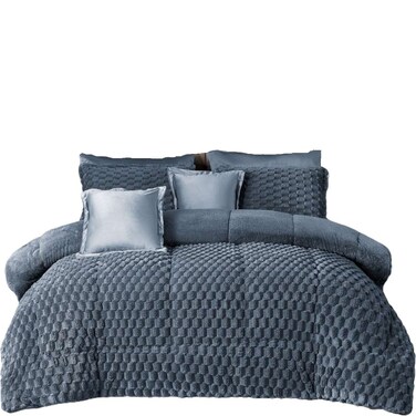 Winter comforter set 4 pieces single WGR-006