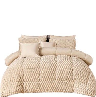 Winter comforter set 4 pieces single WGR-007
