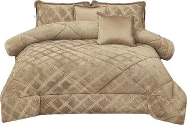 طقم لحاف شتوي 6 قطع مقاس كينج YH-1-001