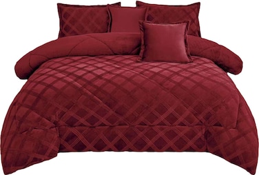 Winter comforter set 6 pieces king size YH-1-002