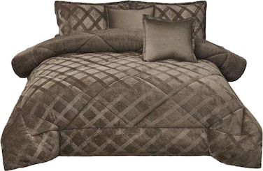 طقم لحاف  شتوي 4 قطع مقاس مفرد YH-1-005