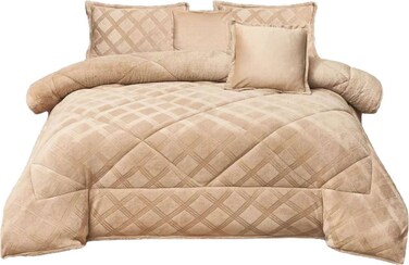 Winter comforter set 4 pieces single YH-1-006