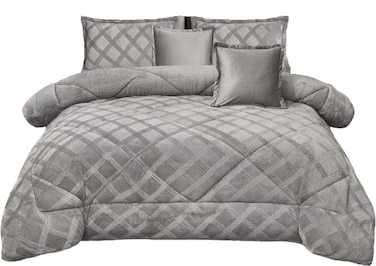Winter comforter set 4 pieces single YH-1-008
