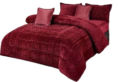 طقم لحاف شتوي 6 قطع مقاس كينج YH-2-002