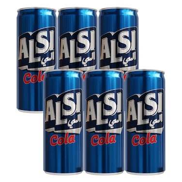 Alsi - Cola Soft Drink 200ml X6