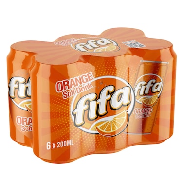 Fifa - Orange Soft Drink, 200ml