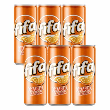 Fifa - Orange Soft Drink 200ml X6