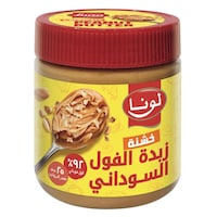لونا زبدة الفول السوداني، خشن، 340 جرام