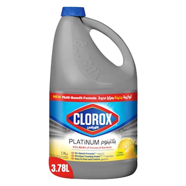 Clorox Platinum Bleach Crisp Lemon 3.78L