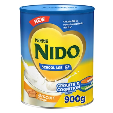 Nido - School Age (5+) Biscuit Flavour 900g